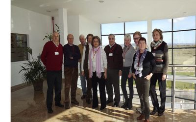 The classroom of the experience of the UPNA Tudela visits Uvesa Tudela.