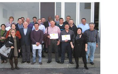 First training day with breeders of birds in Uvesa Tudela