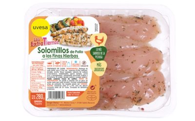 UVESA LANCE DIX NOUVEAUX PRODUITS DE POULET