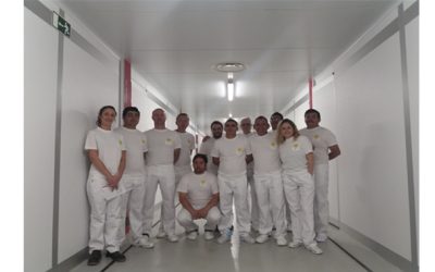 UVESA realiza formación internacional en la nueva incubadora de Uvesa (Tudela)