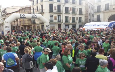 GRAN ÉXITO DE LA I MARCHA CONTRA EL  CÁNCER EN TUDELA PATROCINADA POR UVESA