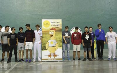 UVESA GROUP , SPONSOR OF THE TOURNAMENT XXX INTERSCHOOL CESTA PUNTA in Cabanillas (Navarra)