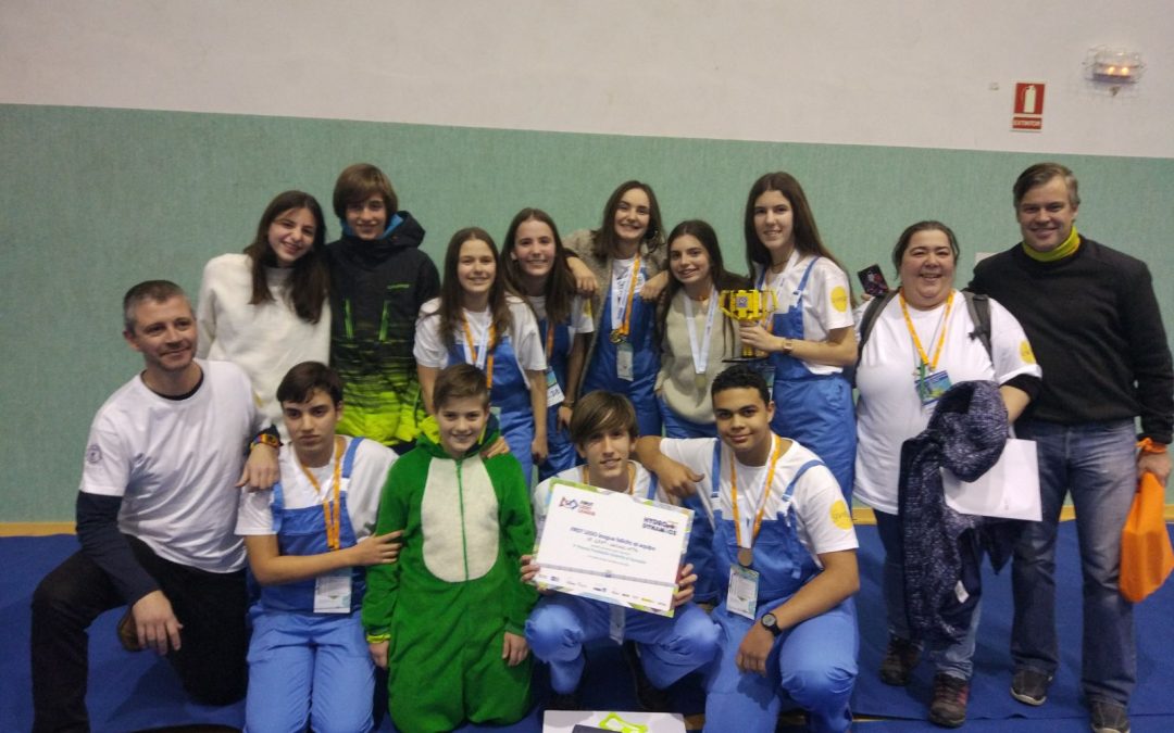 Grupo Uvesa apoya al equipo Grat del colegio La Anunciata Tudela en la First Lego