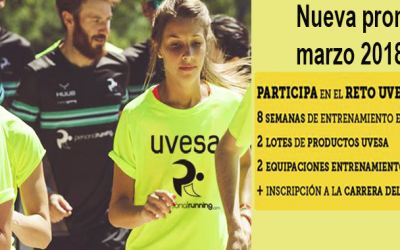 Promoción: PONTE EN FORMA CON EL RETO UVESA
