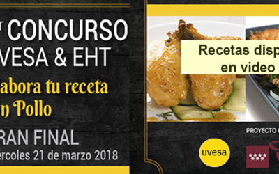 LES MEILLEURES RECETTES DU CONCOURS I UVESA &lsquo;ELABORA VOTRE RECETTE DE POULET&rsquo; SONT DÉJÀ DISPONIBLES