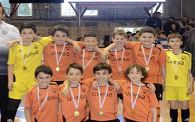 El UVESA RIBERA NAVARRA BENJAMÍN DE 2º AÑO SE PROCLAMA CAMPEÓN DE NAVARRA