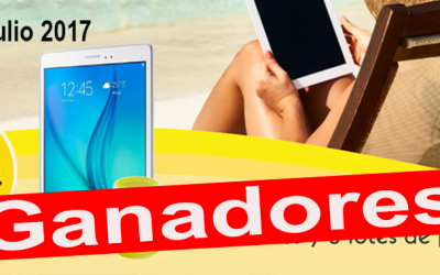 Winners of the promotion: Welcome July