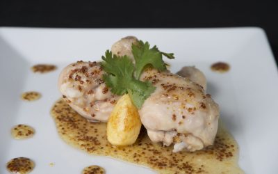 Jamoncitos de pollo a la miel y mostaza