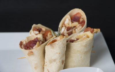 BURRITO DE POLLO CON JAMÓN