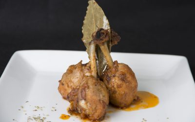 Jamoncitos de pollo al pimentón y orégano