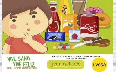 Uvesa y Gourmetfood, aliados de nuevo por una alimentación saludable para llegar a 50 centros educativos de Navarra