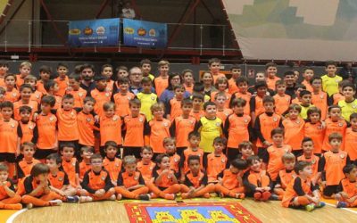 Grupo Uvesa, proud official sponsor of Ribera Navarra School of Indoor Soccer for the third consecutive year