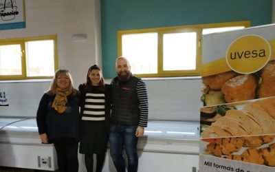 Grupo Uvesa collabore avec le commissaire de la Villa Javier de Tudela pour l’achat de deux congélateurs