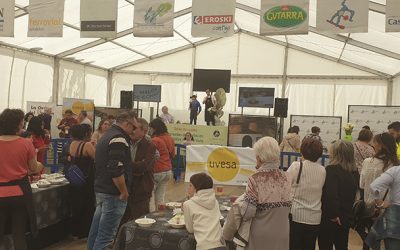 Grupo Uvesa participe à une dégustation populaire lors des festivités du XXV Jornadas de las Verduras à Tudela