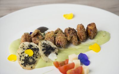 Receta: Deconstrucción de ensalada César