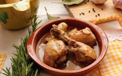 Pollo a la cortijera