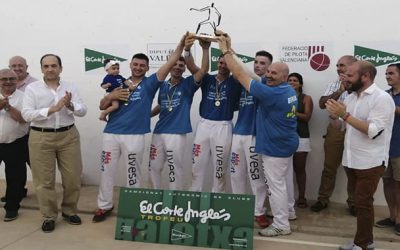 Uvesa proud sponsor of the Ovocity Marquesat Pilot Club that has just been proclaimed champion of the El Corte Inglés Trophy