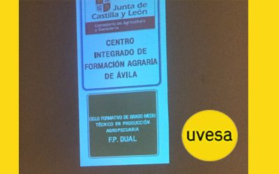 Group Uvesa collaborates with the first Dual FP of Agricultural Production of Pigs in Castilla y León