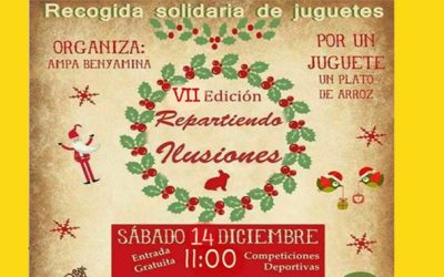 Uvesa Málaga participates in the solidarity event “Spreading illusions”