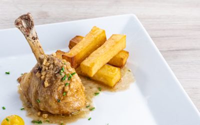 Receta: Chupachups de pollo al ajillo