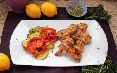 Alas de pollo crujientes