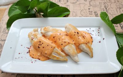 Solomillos de pollo al pimentón