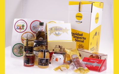 Grupo Uvesa apoya al pequeño comercio local con sus cestas de Navidad