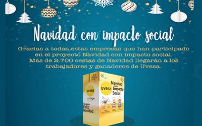 Grupo Uvesa compra a proveedores navarros los productos de sus cestas de Navidad
