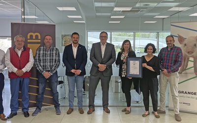 La ferme intégrée Uvesa, Grangenia, obtient la certification ISO 14001 en matière de gestion environnementale.