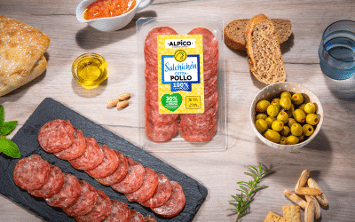 El embutido curado de pollo Alpico estrena imagen y receta